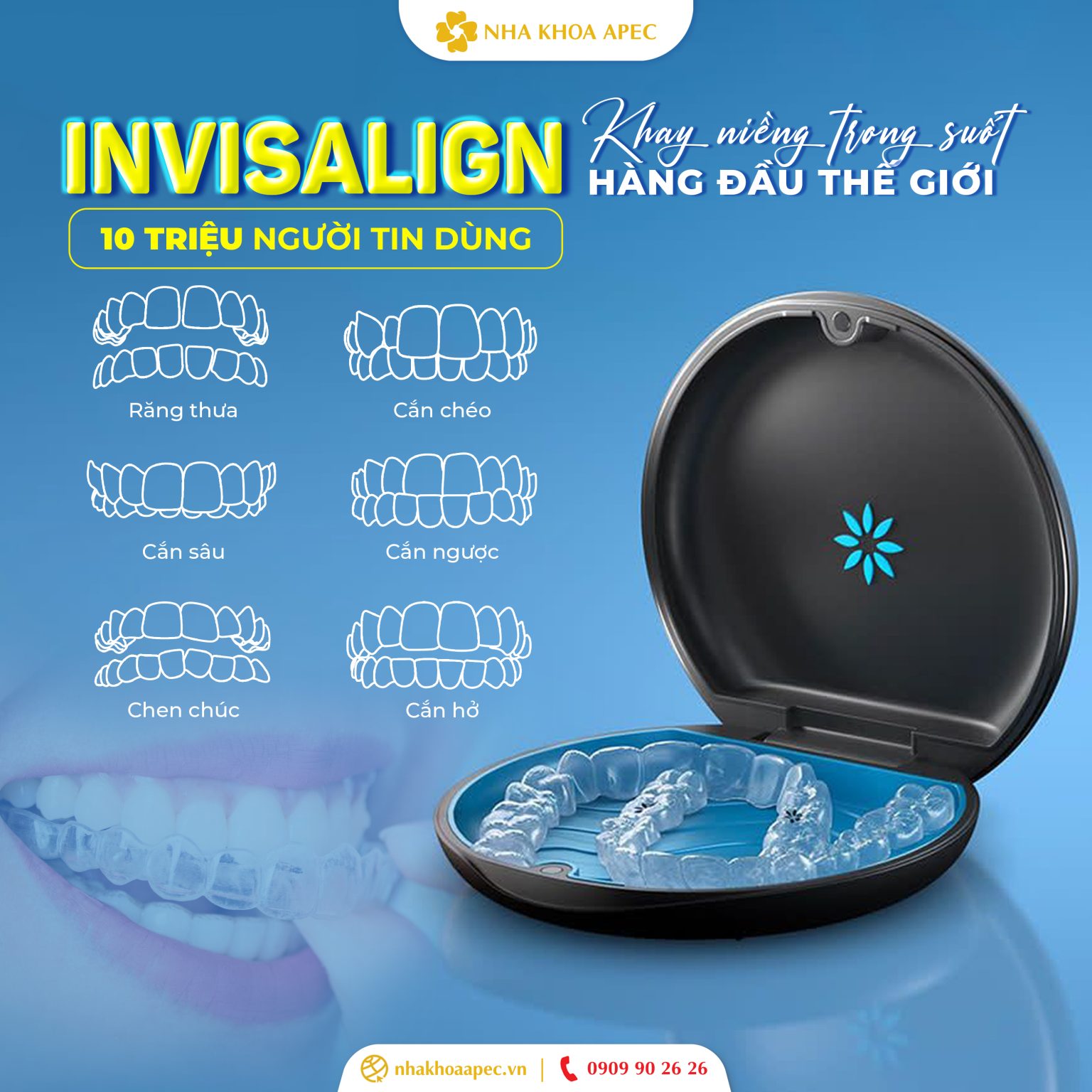 NIỀNG RĂNG INVISALIGN TẠI APEC: KHAY NIỀNG TRONG SUỐT HÀNG ĐẦU THẾ GIỚI ...